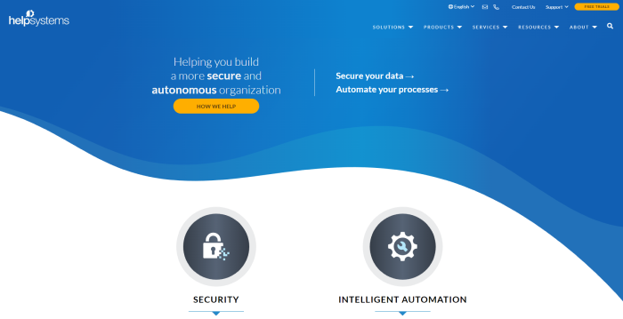 Robotic Process Automation Tools- HelpSystems