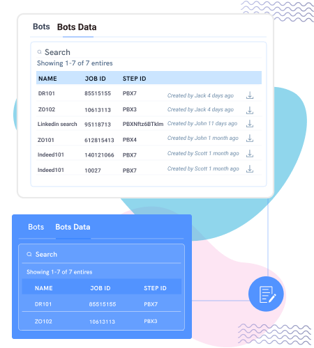 log information